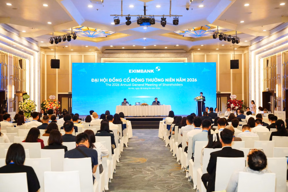 Eximbank công bố kết quả kinh doanh Quý I/2026 tại Đại hội đồng cổ đông thường niên 2026
