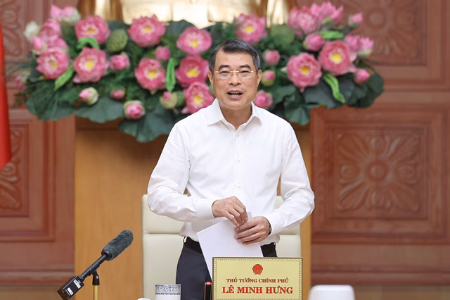 Thủ tướng Chính phủ Lê Minh Hưng chỉ đạo các giải pháp thúc đẩy kinh tế vĩ mô