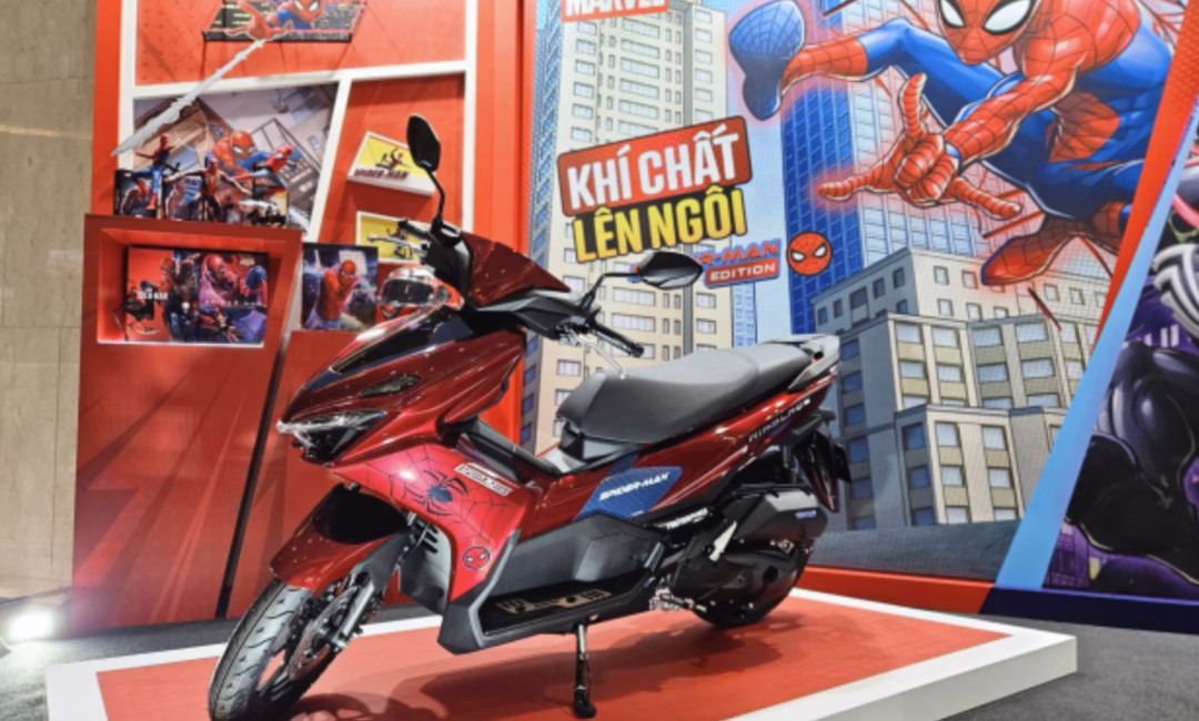 Air Blade 125 Marvel mang đến diện mạo độc đáo, thu hút đối tượng khách hàng trẻ.
