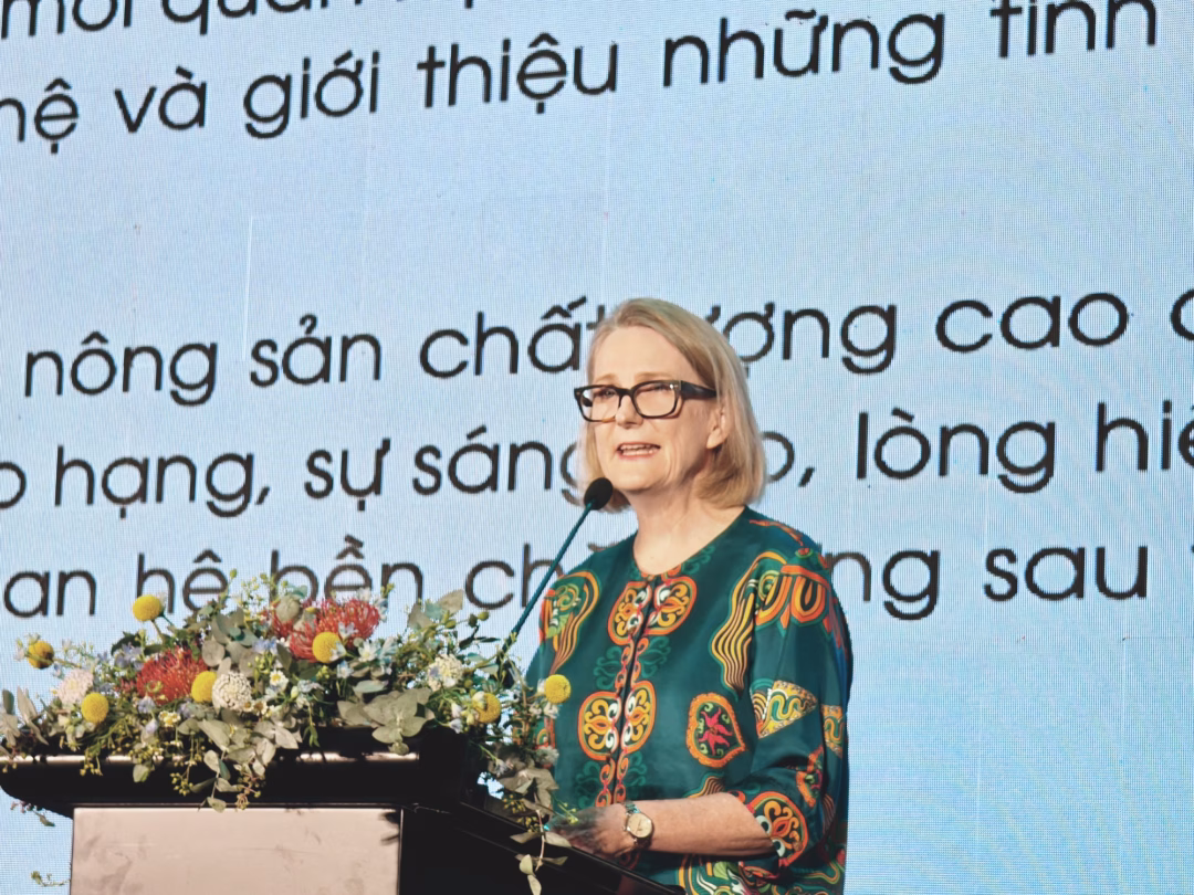 Bà Sarah Hooper khẳng định mối quan hệ đối tác Úc - Việt ngày càng nồng ấm và giàu triển vọng.