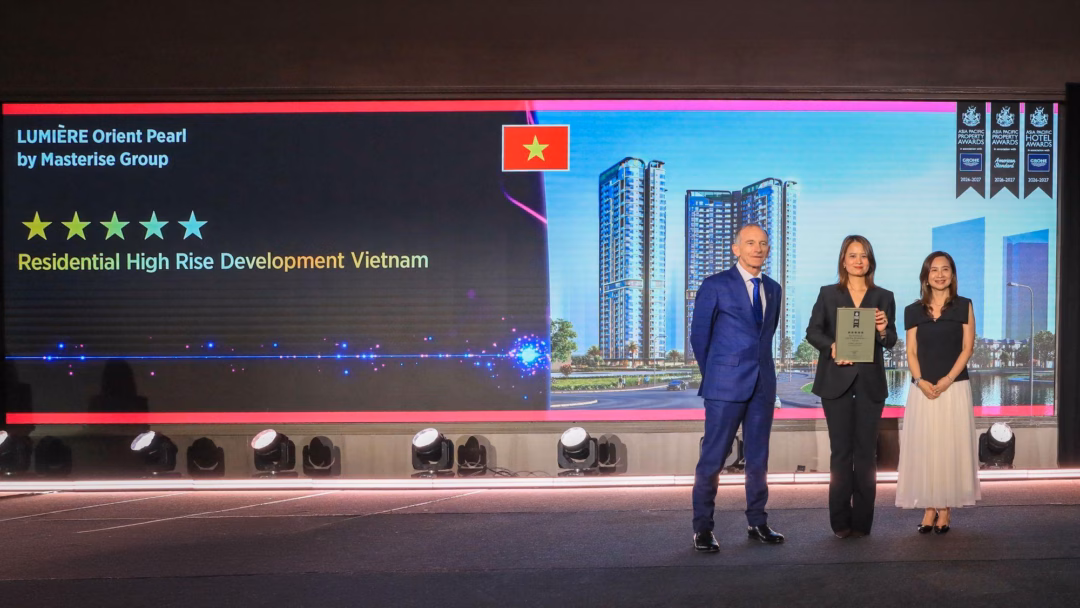Sự ghi nhận của APPA là bảo chứng cho năng lực phát triển bất động sản cao cấp của Masterise Homes